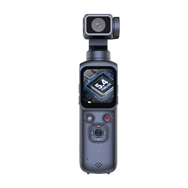UHD 4K 30FPS Handheld Camera 64MP Photography 1.7 Inch Touch Screen Intelligent Face Following WiFi Pocket Camera for Vlogging