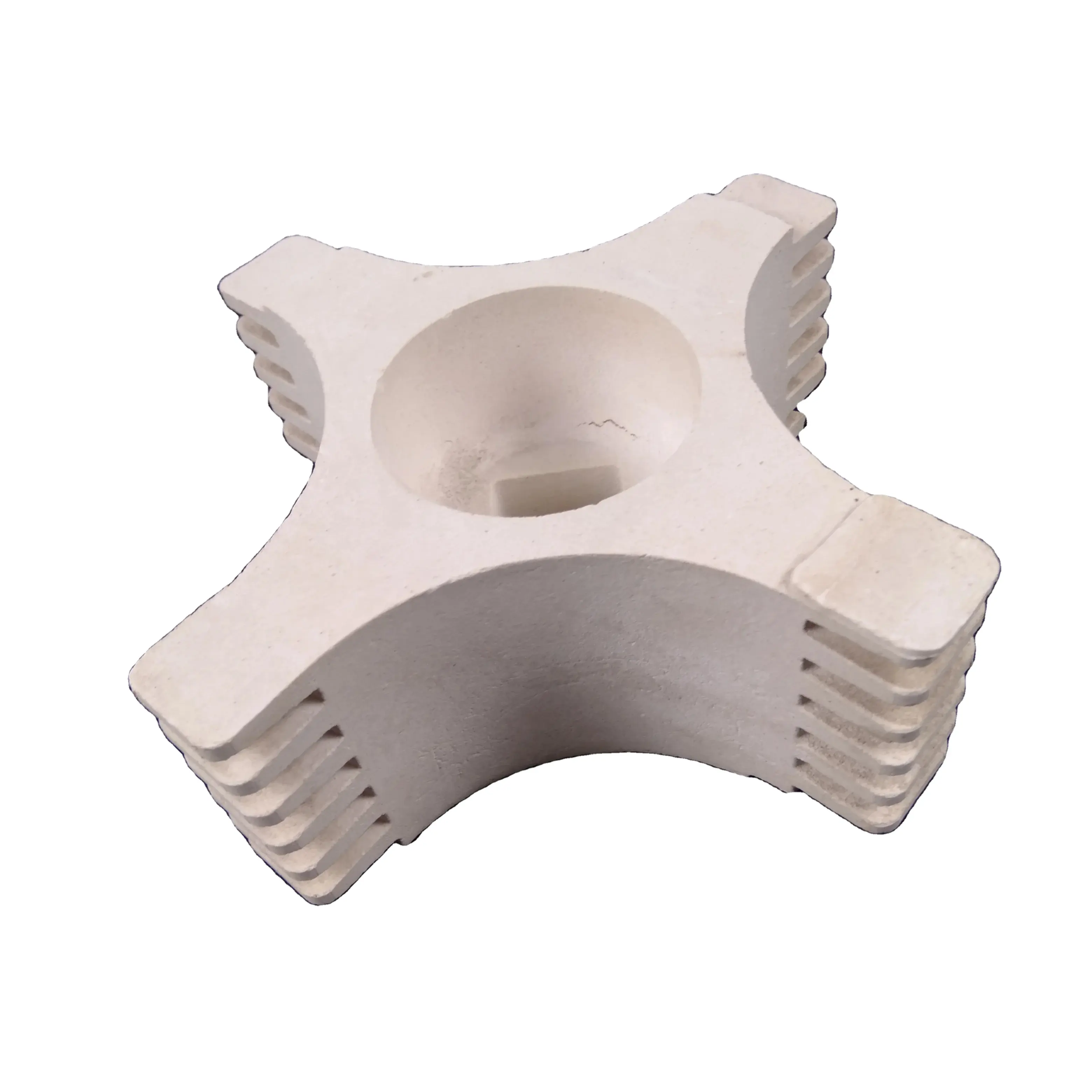 Good thermal shock resistance alumina ceramic spool for heating