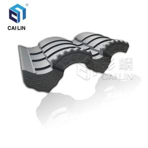 Tejas Decorativas de Polímero de Alta Calidad con 50 Años de Garantía, Tejas Chinas para Techos, Edificios Arquitectónicos Antiguos, Tejas Antiguas para Techos - Product Image 3