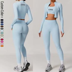 เสื้อผ้าผู้หญิง เสื้อกล้ามออกกำลังกายคอกลม ชุดออกกำลังกาย บราออกกำลังกายแบบไขว้หลัง ชุดออกกำลังกาย บราโยคะแบบ<span class=keywords><strong>เปิด</strong></span>หลังสำหรับผู้หญิง - Product Image 5