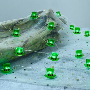 Đèn Dây Đồng Đèn Dây <span class=keywords><strong>LED</strong></span> PVC Bằng Nhựa Đèn Cỏ Bốn Lá Trang Trí Tiệc - Product Image 5