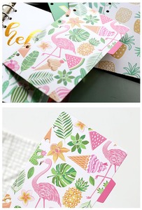 Paper Index <strong>Divider</strong> <strong>A5</strong> Cute 6 Holes for Binder Planner <strong>Notebook</strong> Stationery - Product Image 4