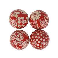 4cm/6cm/8cm/10cm Boule en céramique décorative en céramique flottante pour aquarium Décoration de la maison Ornements suspendus Conception lisse Couleurs aléatoires