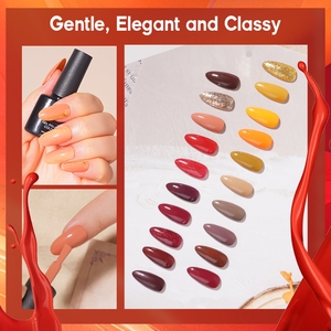RS Nail Gel Polish Kit <span class=keywords><strong>Foxgirl</strong></span> Gel Polish Tomato Corpora Oem Nail Beauty Vernis Gel réfléchissant avec logo personnalisé pour salon de beauté des ongles - Product Image 5
