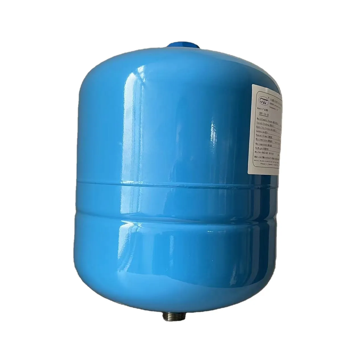 14L dikey basınç tankı pompası yüksek kaliteli karbon çelik içme suyu kullanımı kolay