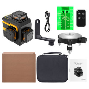 <span class=keywords><strong>Nivel</strong></span> láser de 12 líneas 3D verde rotativo de 360 grados, <span class=keywords><strong>nivel</strong></span> autonivelante multiusos para proyectos industriales y de bricolaje T98 - Product Image 1