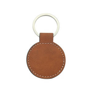 Laser khắc khoảng trống giả da cho ảnh kỹ thuật số Keychain đa màu sắc bền Tùy chỉnh hình dạng - Product Image 1