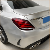 Conjunto de Luces Traseras LED Dinámicas Estilo Maybach, Color Negro Ahumado y Rojo, para Mercedes Benz Clase E W213 2016-2020