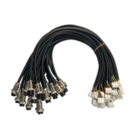 Alimentation à quatre cœurs M12 M16 ligne de transfert de tête d'avion accostage mâle et femelle GX20 connexion de prise d'aviation étanche