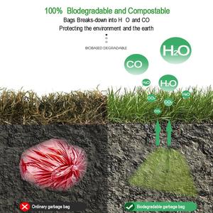 Sacs à déjections canines biodégradables écologiques personnalisés en plastique de haute qualité, très demandés - Product Image 4