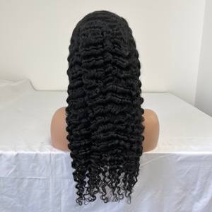 40 pouces 200% Densité Espagnol Curly BurmeseCurly Vente de produits en gros <span class=keywords><strong>Cheveux</strong></span> vietnamiens 13x6 HD Lace Full Front Perruque de <span class=keywords><strong>cheveux</strong></span> humains - Product Image 6