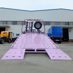 FAW J6L 4x2 <b>Flatbed</b> Tow <b>Truck</b> 5 Ton Slidebed Wrecker 3 Ton Rollback Recovery <b>Truck</b> with Underlift - Product Image 4