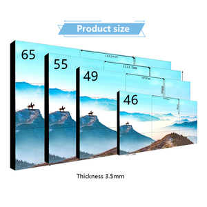 Tường màn hình nối với <span class=keywords><strong>LCD</strong></span> video Tấm tường trong nhà ngoài trời treo tường màn hình 4K quảng cáo hiển thị signage - Product Image 6