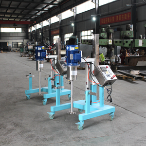 Mezclador líquido-sólido SS316 mezclador de alta velocidad de acero inoxidable de Elevación neumática mezclador dispersor de pintura a prueba de explosivos - Product Image 2
