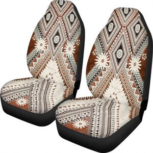 Tissu rembourrage automobile nouvelle mode de haute qualité pour housses de siège de voiture costume polynésien Tribal fidji personnalisé Plumeria imprimer Logo - Product Image 3