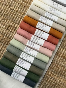 ستائر شفافة نصف معتمة من البوليستر والكتان بتصميم عصري من YCSP، ناعمة وقابلة للتنفس بمظهر الكتان - Product Image 6