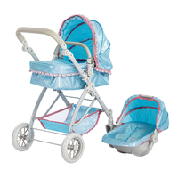 Poussette bébé portable en tissu, haute position, pliage facile, absorption des chocs, bidirectionnelle, position assise/allongée, modèle Fragrant Wind Doll, charge 6 kg