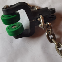 Chaîne de convoyeur aérien en acier inoxydable galvanisé à chaud à haute résistance pour l'abattage, prix usine
