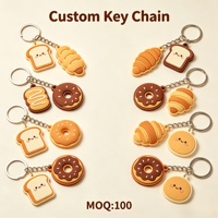 Porte-clés mousqueton en PVC à technologie écologique avancée, étanche, imprimé UV, promotionnel, de haute qualité, souvenir tendance DM