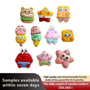 Flatback nhựa quyến rũ phim hoạt hình nhân vật hình ảnh Series cho DIY tóc phụ kiện điện thoại trường hợp trang trí thủ công - Product Image 3