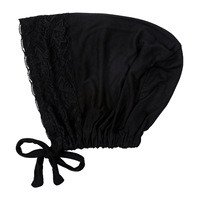 Chapeau turban musulman à bande élastique douce, bonnet intérieur en dentelle, sous-foulard islamique, bonnet indien, foulard pour femme, turbante mujer