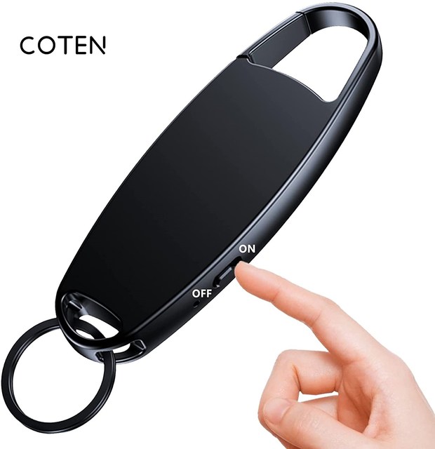 V13 Keychain Voice Activated Recorder Mini Dictaphone Professional Recording MP3 Flash Drive Digital Audio Record