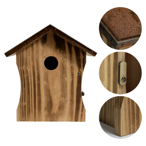 Chim nhà cho bên ngoài giải phóng mặt bằng, tuyết tùng Finch Bluebird Hộp nhà cho bên ngoài giải phóng mặt bằng gỗ Bluebird Hộp nhà - Product Image 4