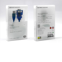 Cable Convertidor RS232 a USB UOTEK Popular con Blindaje Trenzado y Revestimiento de PVC, Chip PL, Personalizable UT-810N