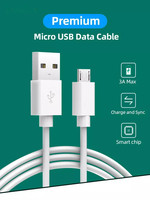 Micro Usb de tipo B 1,5 M 3M Cable de datos de carga de 2M