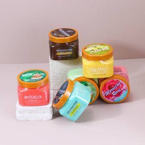 Gommage corporel au sucre 550 ml, nettoie la peau, exfolie, nourrit l'épiderme, améliore la rugosité, éclaircit, resserre les pores, soin du corps - Product Image 1