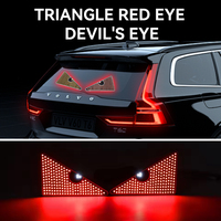 Lumière décorative pour voiture JHS Devil Eyes, panneau LED matriciel, lampe à œil, écran souple, fenêtre programmable, flexible pour camion, voiture