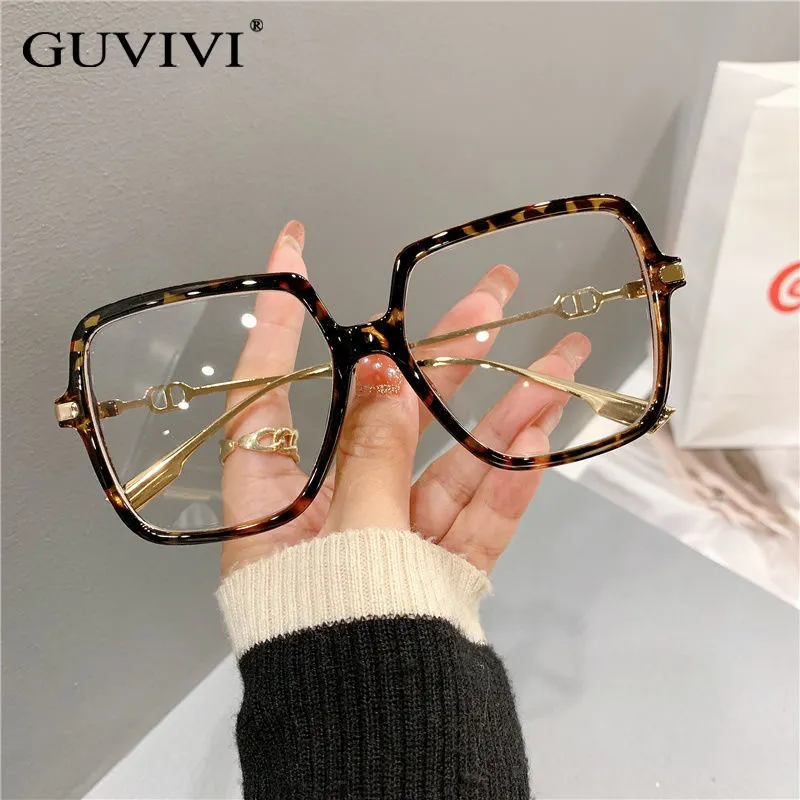 New Arrival Oversized Blue Light Glasses Wholesale Eyeglass Frames Metal Frame Square Glasses Frames