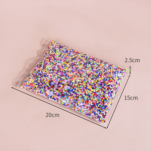 Jouets en plastique pour enfants, perles <span class=keywords><strong>Hama</strong></span> Perler, fusion à repasser, en vrac, couleurs mélangées, 192 couleurs - Product Image 4