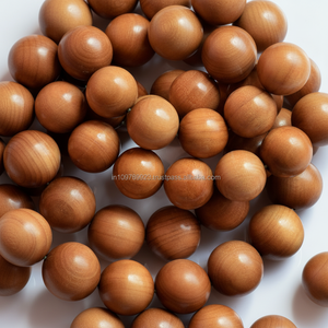 ลูกปัดไม้จันทน์มาลา/ลูกประคำไม้ลูกปัดสำหรับทำสมาธิหรือสวดมนต์ลูกปัดหลวม - Product Image 1