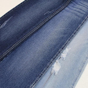 2024 pantalones vaqueros con parche de alta cintura para hombre, tela vaquera de moda con arrugas cónicas buena - Product Image 2