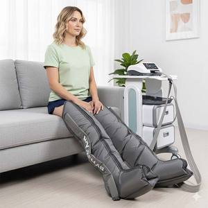 Neue Lösung für die postoperative Rehabilitation: Medizinische 6-Kammer-Luftkompressionsstiefel, Beinmassagegerät zur Schmerzlinderung - Product Image 4