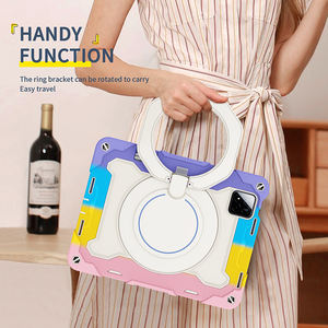 Pour <span class=keywords><strong>Xiaomi</strong></span> <span class=keywords><strong>Pad</strong></span> 7 Pro 2024 11.2 pouces couverture transparente pc couverture arrière coque intégrée bandoulière - Product Image 5