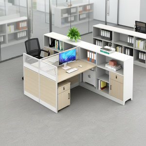 مكتب حديث مستقل طراز <span class=keywords><strong>2026</strong></span> مع فواصل وأدراج كبيرة السعة، تصميم متعدد الوظائف وصديق للبيئة ومتين - Product Image 1