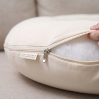 Oreiller de maternité en forme de C, OEM ODM, doux et confortable, en coton Oeko-Tex 100, pour femmes enceintes, pour dormir