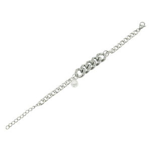 Trendy Male Trendy Female Titanium Steel Pearl Simple <b>Bracelet</b> <b>Bracelet</b> Accessories Tanjing - Product Image 5