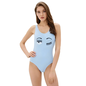Maillot de bain une pièce pour femme avec contrôle du ventre - Tissu en nylon doux de moyenne épaisseur, séchage rapide, respirant, bretelles de soutien réglables - Product Image 1