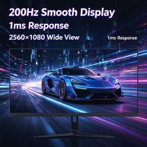 Moniteur de jeu 30 pouces en gros d'usine, 200Hz, 2560×1080P, 1ms, LED, écran large 21:9, moniteur LCD de bureau pour le jeu et les affaires - Product Image 5