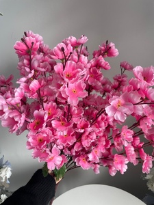 Offre Spéciale : 36 Branches de Fleurs Artificielles en Soie de Pêcher pour Décoration de Mariage - Product Image 6