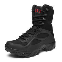 Bottes de neige d'hiver/automne/été en gros d'usine, semelle en caoutchouc pour bottes, chaussures de randonnée montantes personnalisées pour hommes, doublure en coton