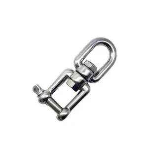 High Quality Stainless Steel 304 316 Rigging Hardware Eye - Jaw Double End Swivel