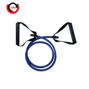 Ống Kháng Lực Cao Su Tập Yoga Thể Hình Tập Gym Với Tay Cầm Xốp - Product Image 1