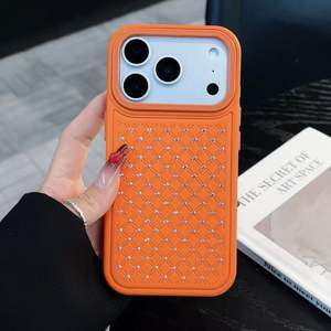 Funda de Lujo para iPhone 12 13 14 15 16 17 Pro Max, Diseño de Estrella con Cristales, Cuero, Protección Total, Antigolpes, Anti-caídas - Product Image 2