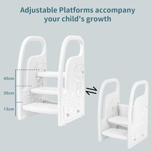 Salle <span class=keywords><strong>de</strong></span> bain repose-pieds bébé échelle <span class=keywords><strong>cuisine</strong></span> aide enfants Portable pas cher en plastique pouf enfant en bas âge <span class=keywords><strong>chaise</strong></span> pied escabeau pour enfants - Product Image 3