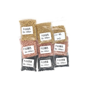 Metallic Nymph Flies Head Cyclops Materiales para atar moscas ranuradas Cuentas de <span class=keywords><strong>tungsteno</strong></span>-Plomos de pesca vendidos por pieza - Product Image 3