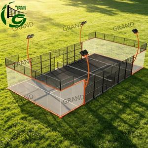 Cancha de Pádel Panorámica GRAND SPPC, Material de Vidrio Templado, Protección Completa, para Interiores y Exteriores - Product Image 4